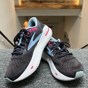 🌸 BROOKS GHOST MAX WOMEN'S Running Shoes Ebony/Open Air/Lilac Rose